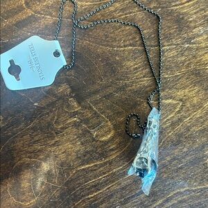 Black  skull and claw Stainless Steel Necklace